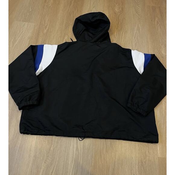Women's Los Angeles Dodgers Black Plus Size Anorak Quarter-Zip Hoodie Jacket XL - Picture 12 of 13